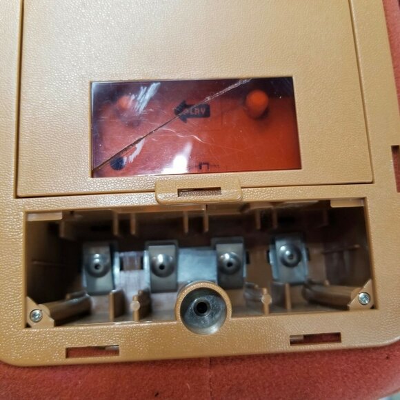 Vintage Teddy Ruxpin Brown Outfit Removable Vest 18" Non Working For Parts - Picture 8 of 8